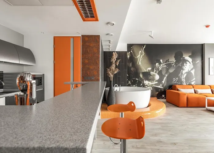 公寓 Sky Orange Jacuzzi Sauna 28 Floor