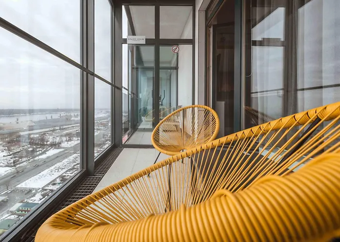 Sky Orange Jacuzzi Sauna 28 Floor Apartment *