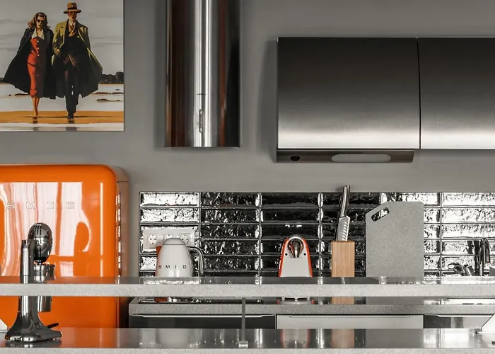 公寓 Sky Orange Jacuzzi Sauna 28 Floor 克莱佩达